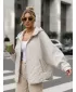 Ženska jakna DSTREET TY5592 EKRU