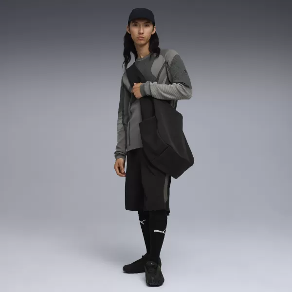  Muški sweatshirt PUMA X SAN SAN GEAR KNIT LS 632549-08 HLADNA SREDNJE SIVA 