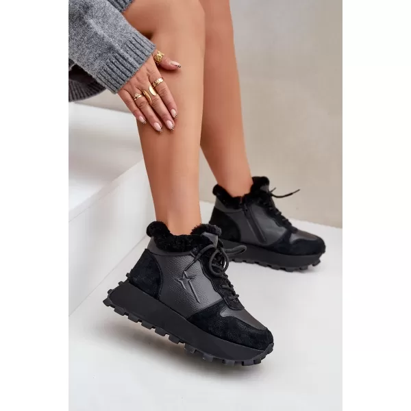  Ženske cipele BIG STAR OO274A329 BLACK Big Star Shoes 