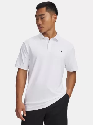 Muška majica kratkih rukava UNDER ARMOUR T2G PIQUE POLO 6012303-100 BIJELA