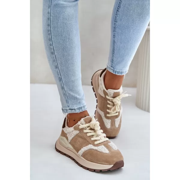  Ženske cipele BIG STAR OO274A317 BEŽ Big Star Shoes 