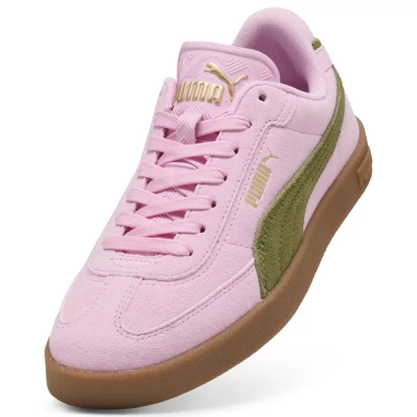  Čizme PUMA CLUB II ERA SUEDE 400717_31 ROZA SHIMMER/MASLINASTO ZELENA 