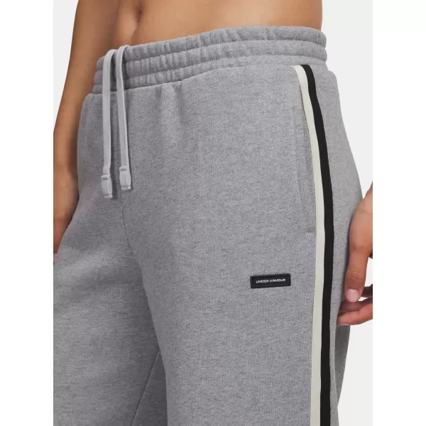  Ženske sportske hlače UNDER ARMOUR ICON HWT FLC PUDDLE PANT 6004851-011 SIVA 