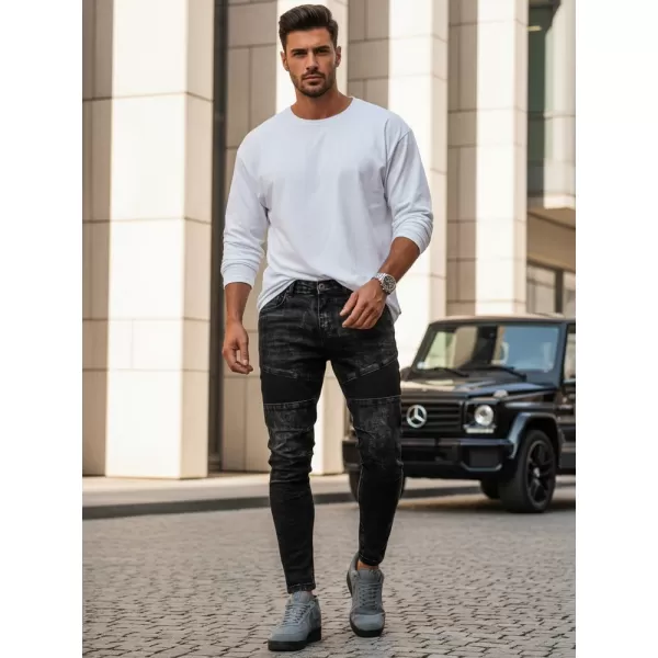  Muške hlače DSTREET UX3939 CRNA 