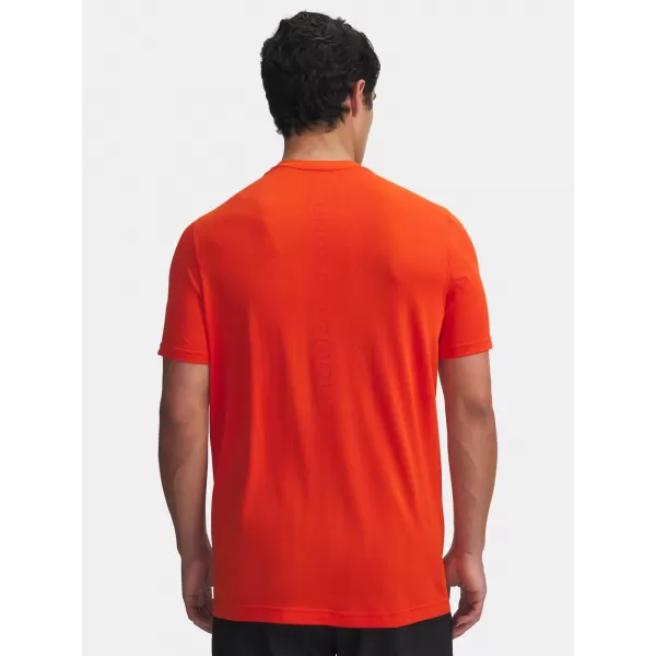  Muška majica kratkih rukava UNDER ARMOUR VANISH SEAMLESS NOVELTY SS 1388129-844 NARANČASTA 