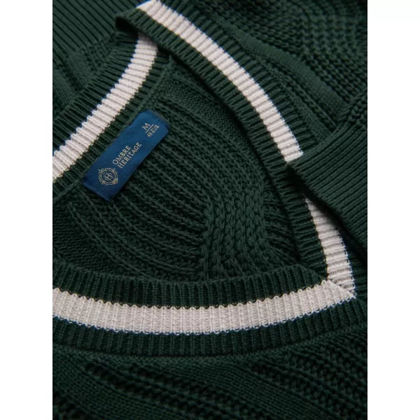  Muški pulover OMBRE OM-SWSW-0151 ZELENA 