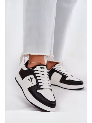 Ženske tenisice BIG STAR RR274A240 CRNO/BIJELE Big Star Shoes