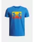 Majica za dječake UNDER ARMOUR UA B BOXED SPORTS UPDATE SS 1388672-402 PLAVA