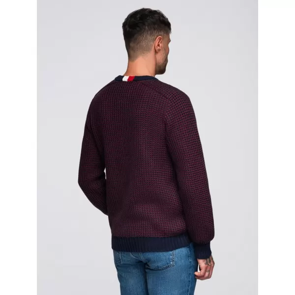  Muški pulover OMBRE OM-SWSW-0122 KESTEN 