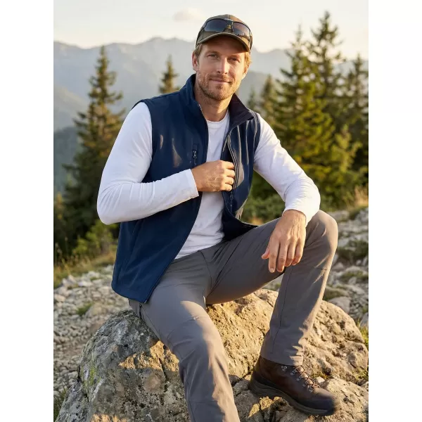  Muški softshell prsluk ALTISPORT NoPrint NP/ALM865 TAMNOPLAVA 
