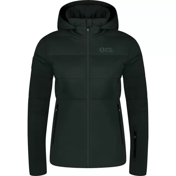  Ženska zimska jakna NORDBLANC KNOLL NBWJL8272 TAMNO ZELENA 