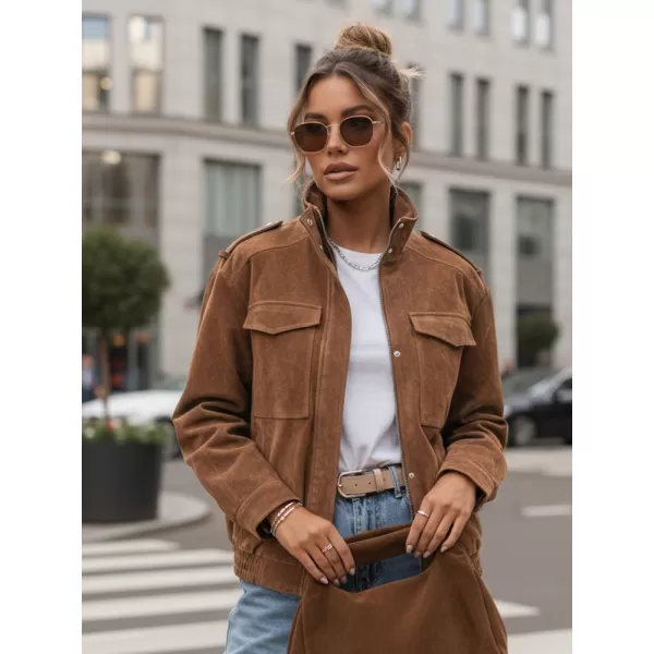  Ženska jakna DSTREET TY5644 SMEĐA 