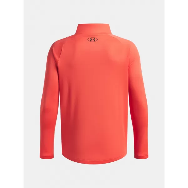  Trenirka za dječake UNDER ARMOUR TECH 2.0 1/2 ZIP 1363286-690 CRVENA 