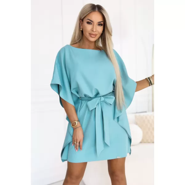  Haljina NUMOCO 287-40 PASTELNO TIRKIZNA 