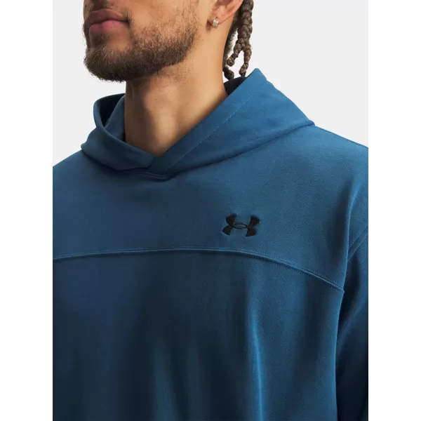  Muški sweatshirt UNDER ARMOUR UA RIVAL LW HOODIE 6012335-498 PLAVA 
