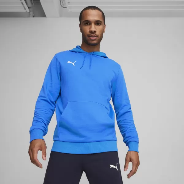  Muški sweatshirt PUMA TEAMGOAL CASUALS HOODY 658618_02 IGNITE BLUE/ UPALITI PLAVO/PUMA BIJELO 