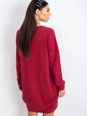 Haljina BASIC FEEL GOOD RV-TU-5184.93P TAMNOCRVENA