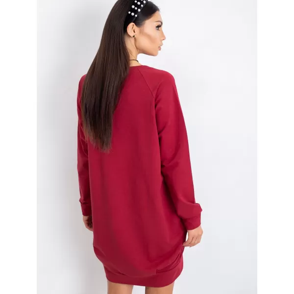  Haljina BASIC FEEL GOOD RV-TU-5184.93P TAMNOCRVENA 