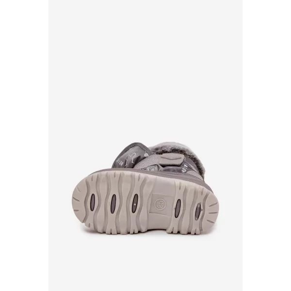  Dječja zimska obuća LEE COOPER LCJ-25-10-3788 SIVA 