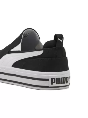 Čizme PUMA COURT CLASSIC VULC SLIPON 400216_02 PUMA CRNA/PUMA BIJELA