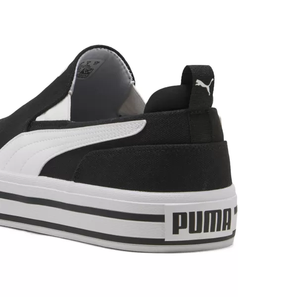  Čizme PUMA COURT CLASSIC VULC SLIPON 400216_02 PUMA CRNA/PUMA BIJELA 