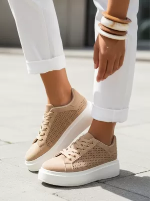 Ženske cipele DSTREET ZY1373 KAKI