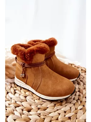 Dječje čizme za snijeg BIG STAR BB374058BS CAMEL Big Star Shoes