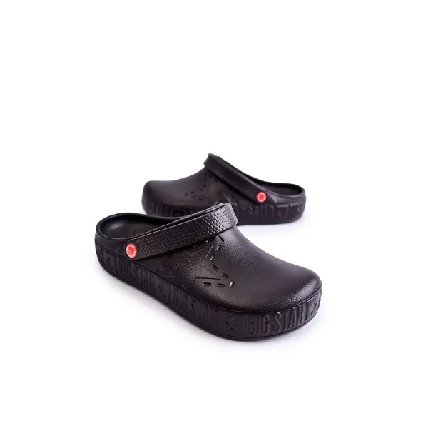  Muške papuče BIG STAR II175001 BLACK Big Star Shoes 