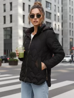 Ženska jakna DSTREET TY5625 CRNA