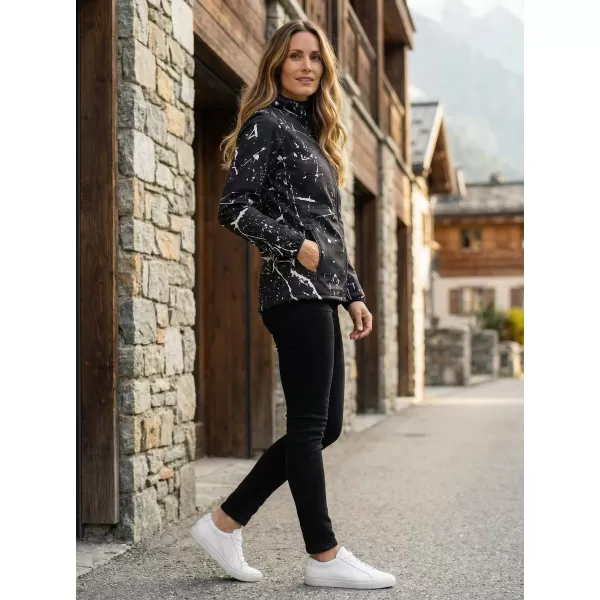  Ženska vrhunska softshell jakna ALTISPORT VOJ/ALW034JACK01 CRNA 