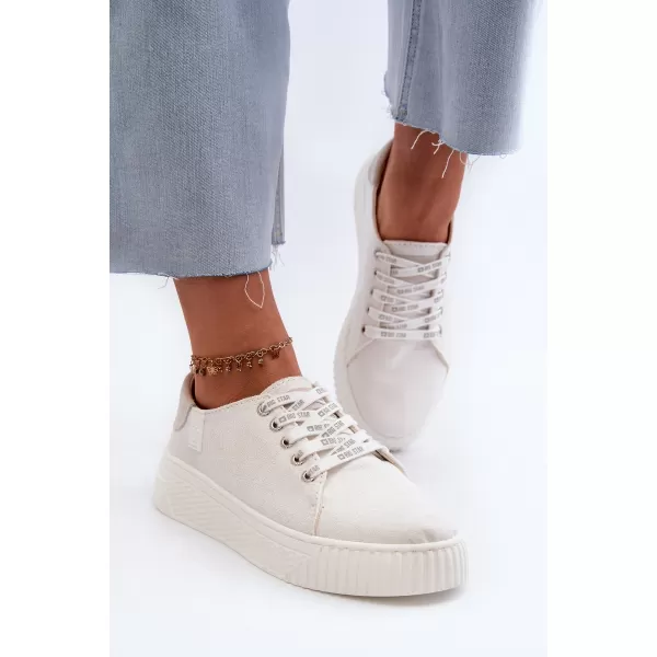  Ženske tenisice BIG STAR NN276001 WHITE Big Star Shoes 
