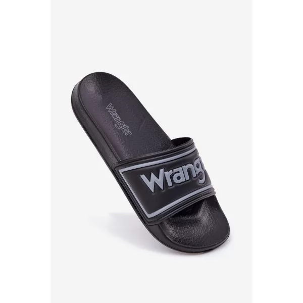  Muške papuče WRANGLER AVERELL 20251042.25Y CRNA 