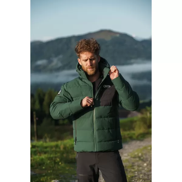  Muška zimska jakna NORDBLANC BRAMBLE NBWJM8258 TAMNO ZELENA 