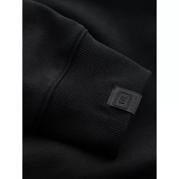  Muški sweatshirt OMBRE B1714 CRNA 