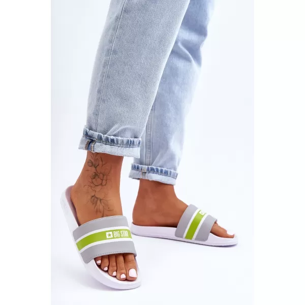  Ženske papuče BIG STAR JJ274647 GREY Big Star Shoes 