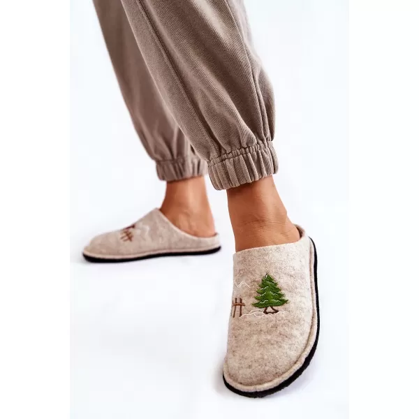  Ženske papuče BIG STAR KK276016 BEŽ Big Star Shoes 