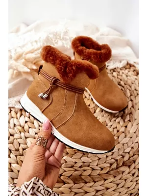Dječje čizme za snijeg BIG STAR BB374058BS CAMEL Big Star Shoes