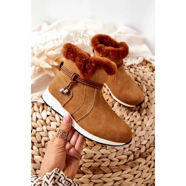  Dječje čizme za snijeg BIG STAR BB374058BS CAMEL Big Star Shoes 