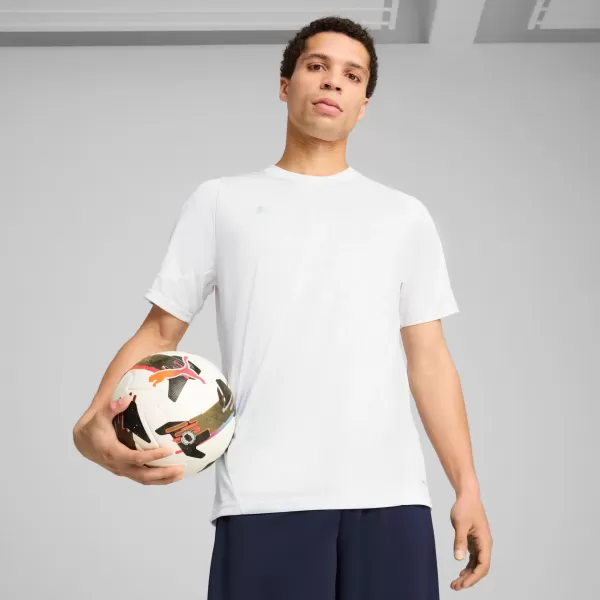  Funkcionalna muška majica PUMA TEAMCUP TRAINING JERSEY 659167-04 PUMA BIJELA/PUMA SREBRNA 