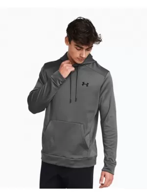 Muški sweatshirt UNDER ARMOUR ARMOUR FLEECE FZ HOODIE 1373357-025 SIVA