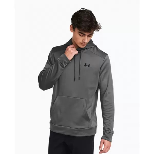  Muški sweatshirt UNDER ARMOUR ARMOUR FLEECE FZ HOODIE 1373357-025 SIVA 
