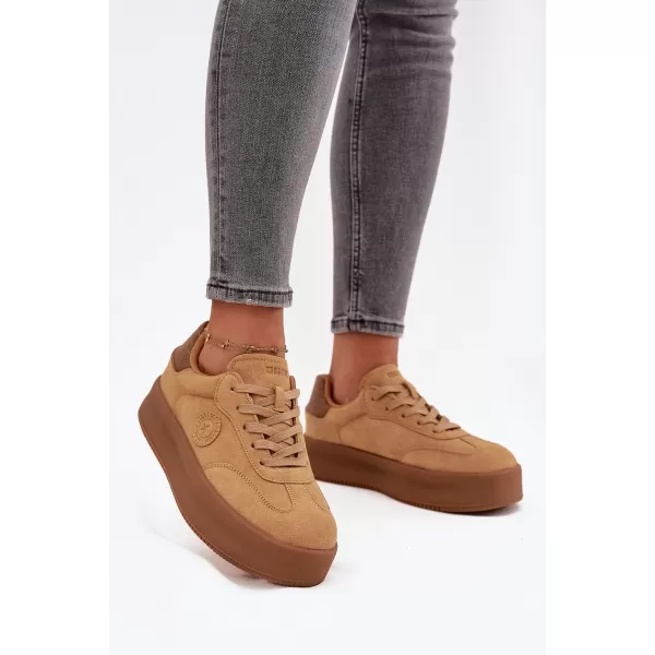  Ženske tenisice BIG STAR SS274762 BROWN/BEIGE Big Star Shoes 