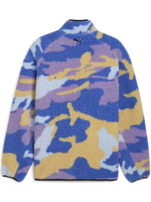 Muška jakna PUMA DYLAN POLAR FLEECE JACKET 632826-01 PLATNO/AOP