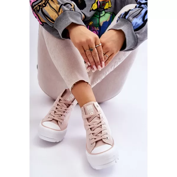 Ženske tenisice BIG STAR LL274157 NUDE Big Star Shoes 