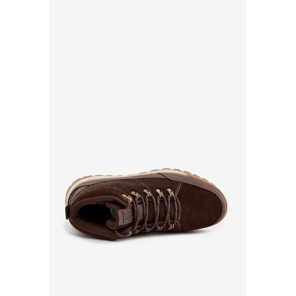  Muške cipele BIG STAR SS174263 BROWN/BEIGE Big Star Shoes 