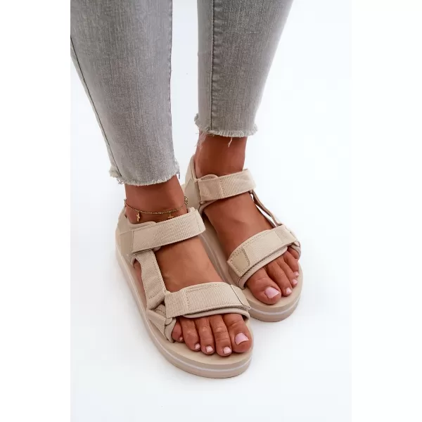  Ženske cipele BIG STAR NN274A535 BEŽ Big Star Shoes 