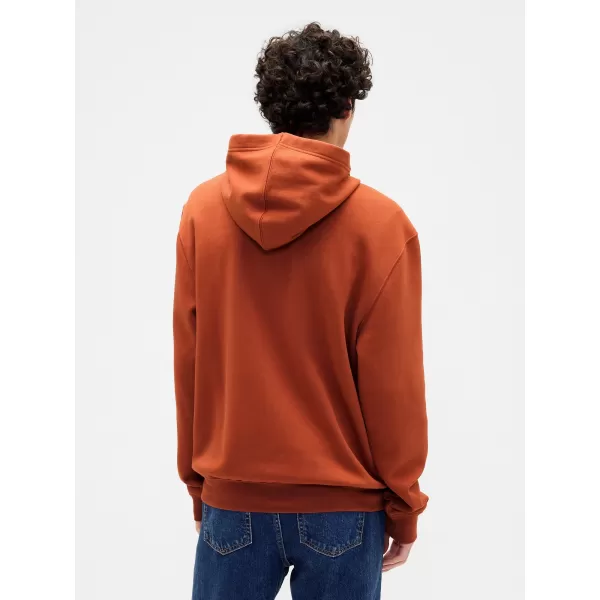  Muški sweatshirt GAP LOGO HOODIE ZIP 674144-26 BAKRENI ZAČIN 