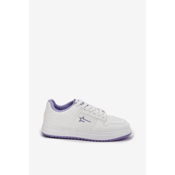  Ženske tenisice BIG STAR RR274A245 BIJELE/LJUBIČASTE Big Star Shoes 