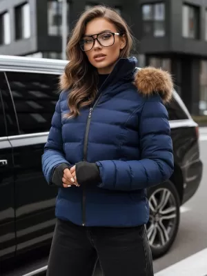 Ženska jakna DSTREET TY4039 PLAVA