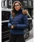 Ženska jakna DSTREET TY4039 PLAVA